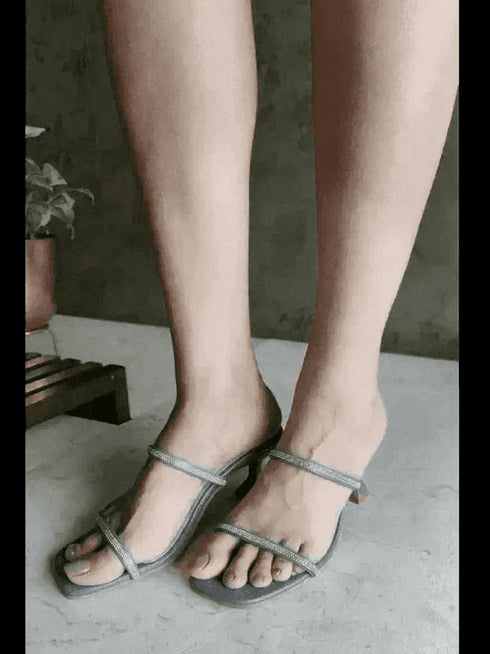 Matisse Blue Heels - cunei